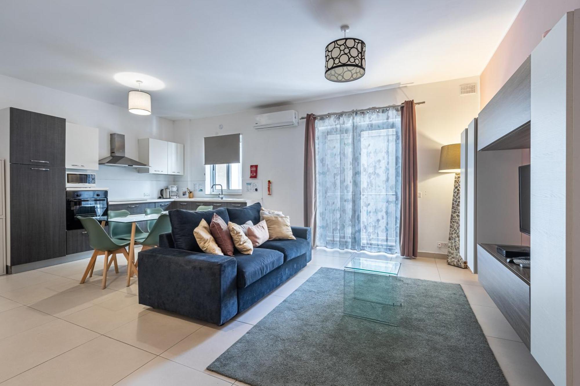 St Julians - Balluta 2 Bedroom Apartment San Ġiljan Buitenkant foto